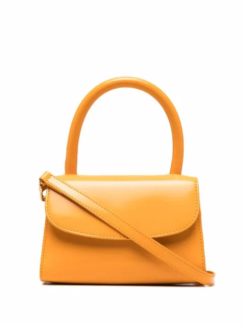 BY FAR Mini Calf Leather Tote Bag - Farfetch | Farfetch Global