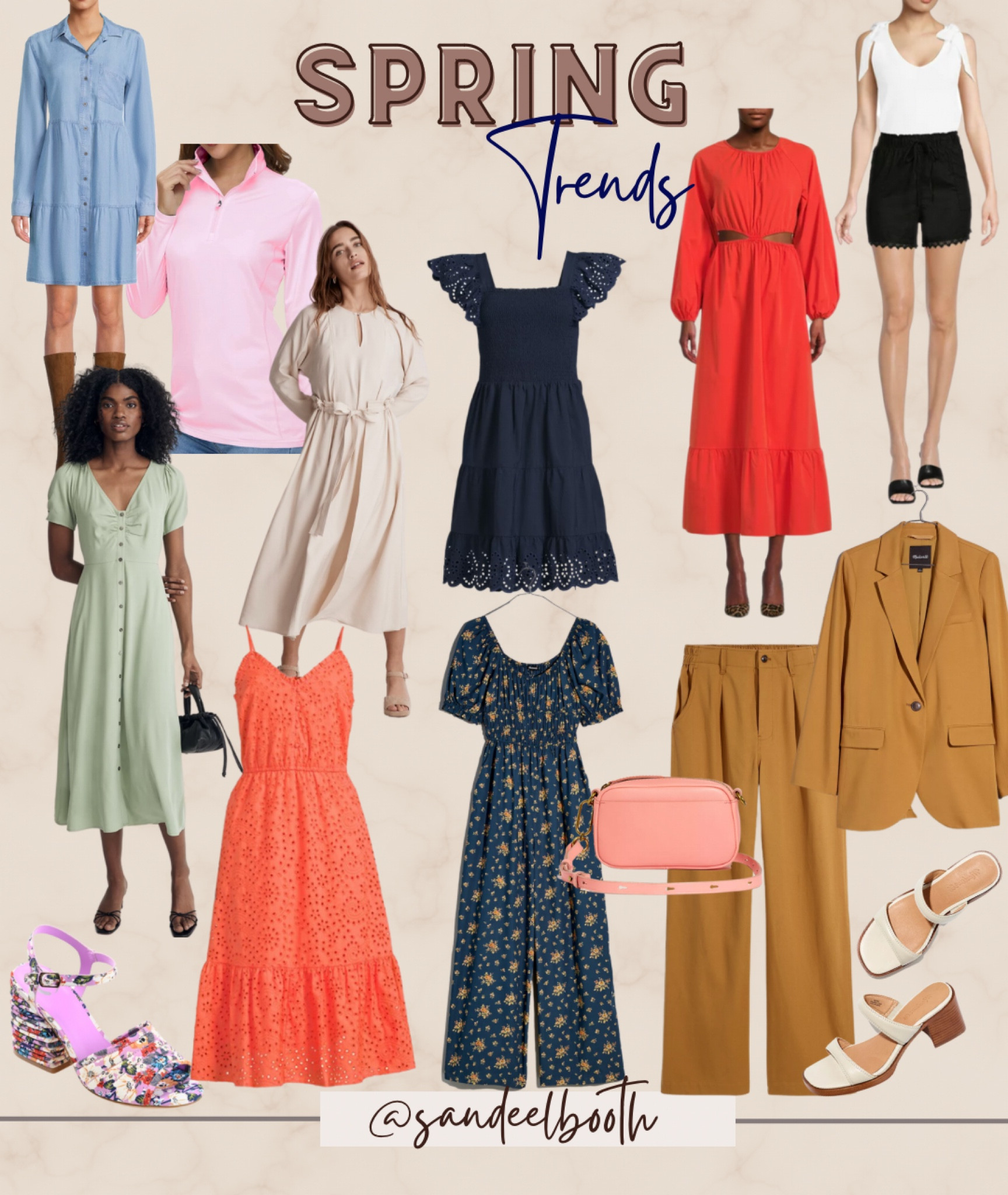 Vacation dress
Beach west
Spring trends
Oversized blazer 
Sundress 
Smocked dress

#LTKfit #LTKshoecrush #LTKworkwear