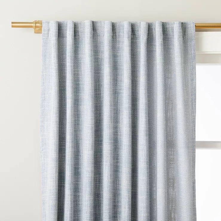 Heathered Slub Curtain Panel - Hearth & Hand™ with Magnolia | Target