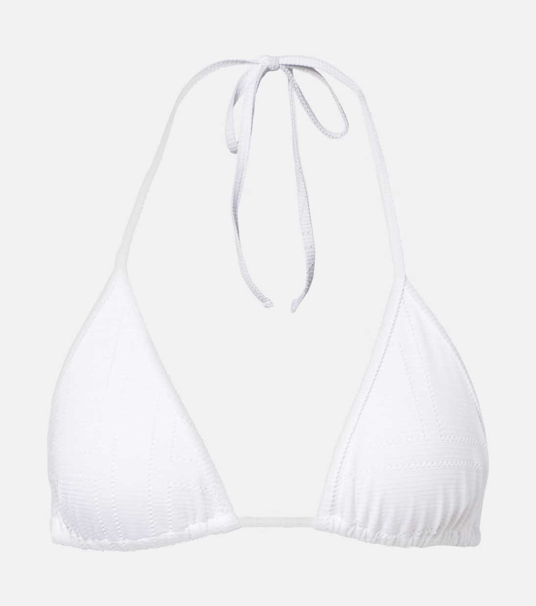 Monogram pointelle bikini top | Mytheresa (US/CA)