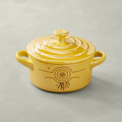 Le Creuset Stoneware Mini Round Cocotte, Star Wars C-3PO™ | Williams-Sonoma