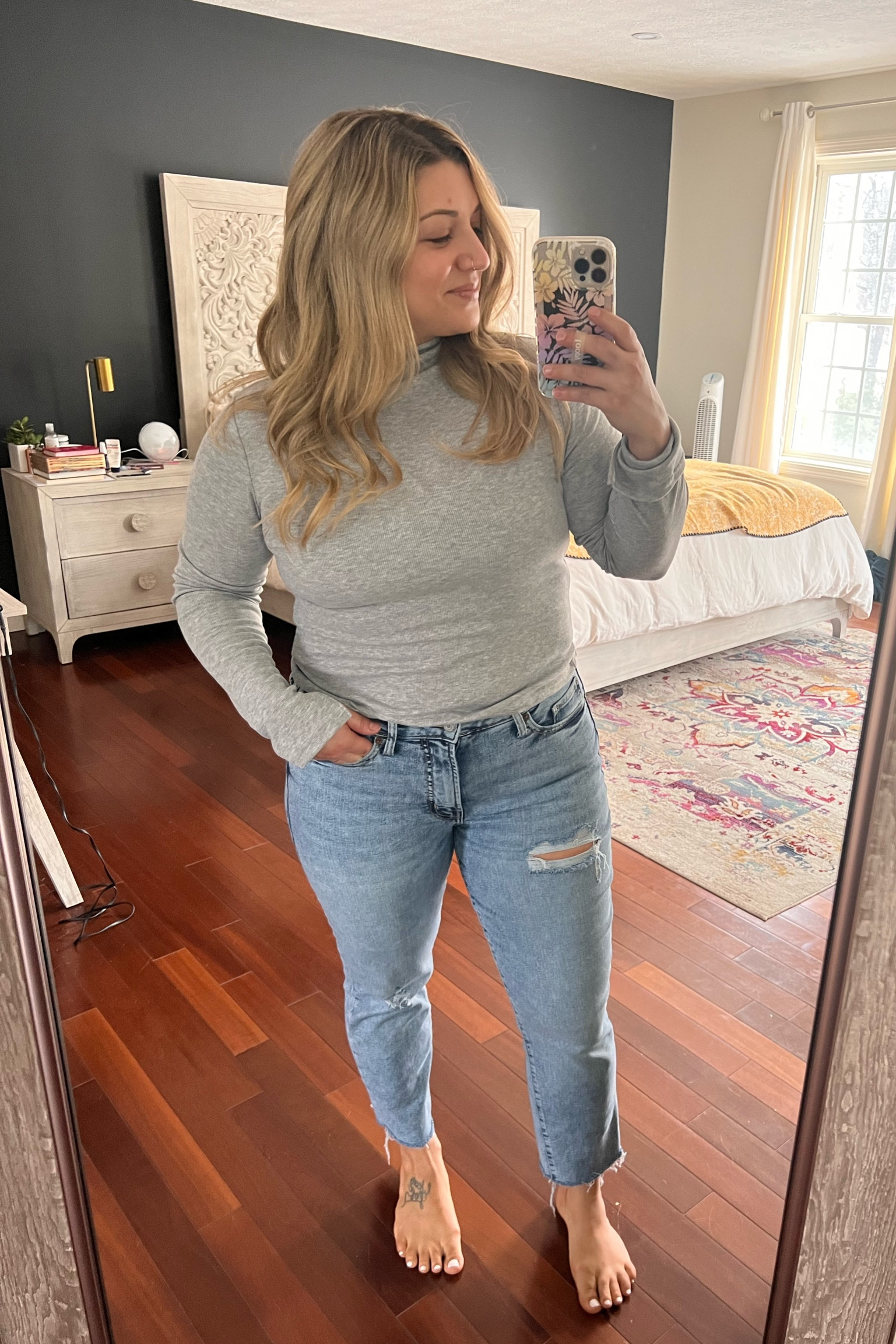 Old navy jeans for the win! #jeans #midsizejeans

#LTKcurves #LTKfit