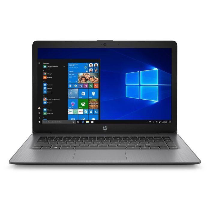 HP 14" Stream Laptop with Windows 10 Home in S Mode, 32GB storage, AMD processor - Black (14-DS00... | Target