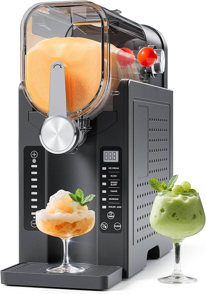 Slushie Machine No Ice Needed, Slushy Machine for Home, Frozen Drink Maker with 6 Preset Programs... | Amazon (US)
