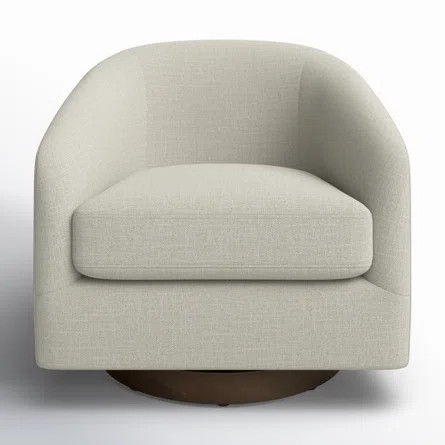 AllModern Bennett Upholstered Swivel Barrel Chair | Wayfair | Wayfair North America