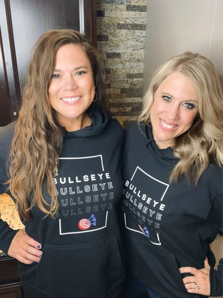 We have merch! These Bullseye hoodies are true to size and we are so excited to have them available to our followers! You get get them right on Amazon with 2 day free ship! 