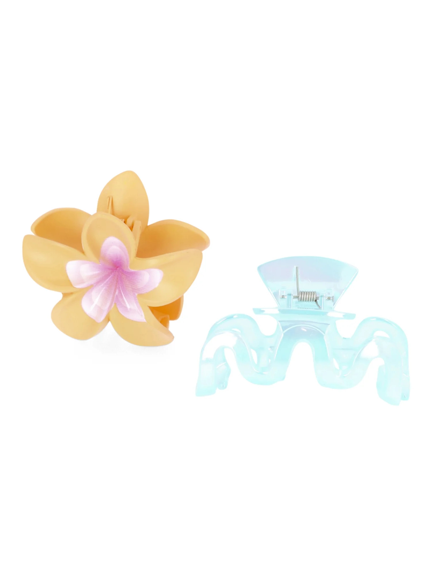 No Boundaries Claws Clips, 2-Pack, Orange Multi | Walmart (US)