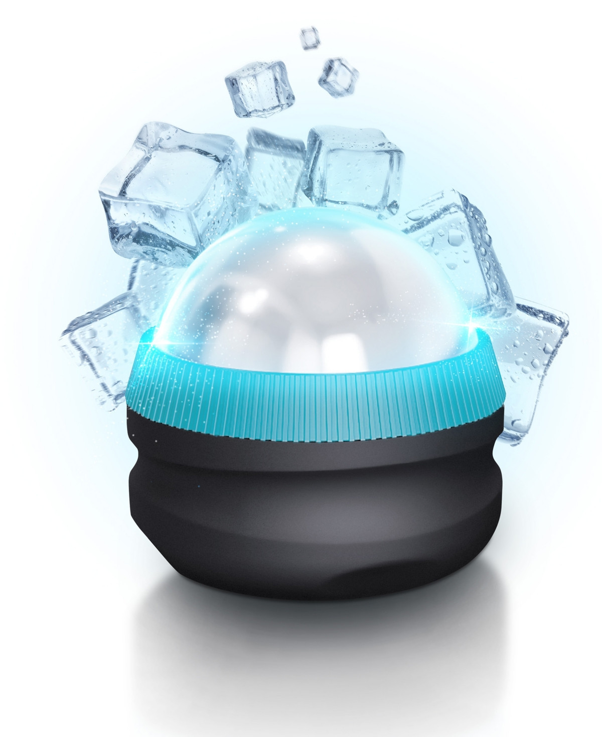 Homedics IcyGlide Massage Roller Ball - Black | Macy's