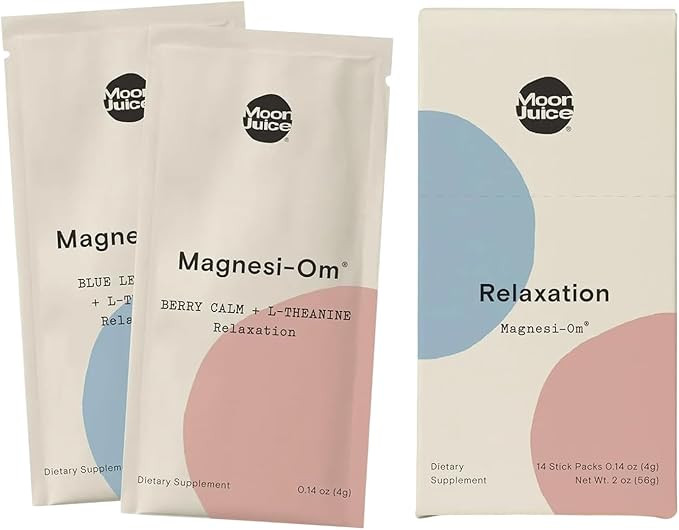 Moon Juice Magnesi-Om Magnesium Powder Supplement - Chelated Magnesium Complex + L-Theanine Blend... | Amazon (US)