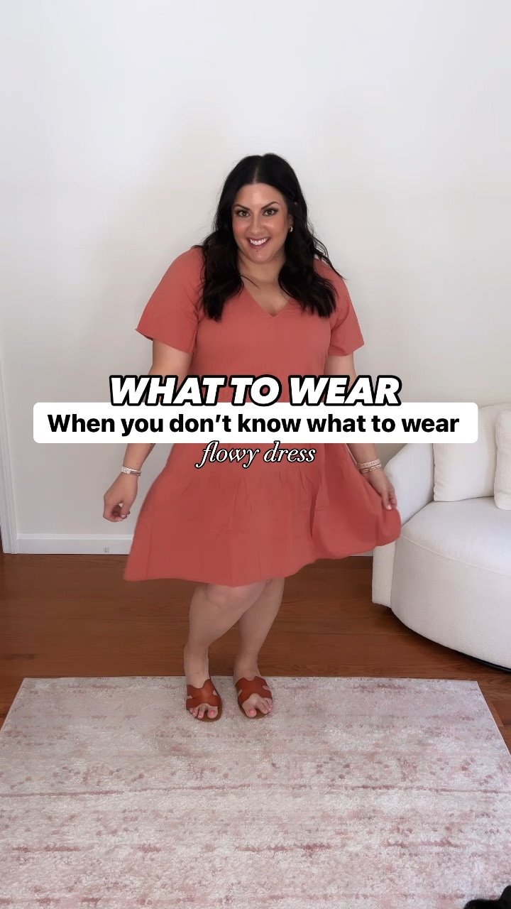 This Old Navy swing dress is the perfect outfit to throw on when you don’t know what to wear! Would also pair perfectly with a jean jacket or little white sneakers 🩷 

#LTKmidsize #LTKsalealert #LTKfindsunder50