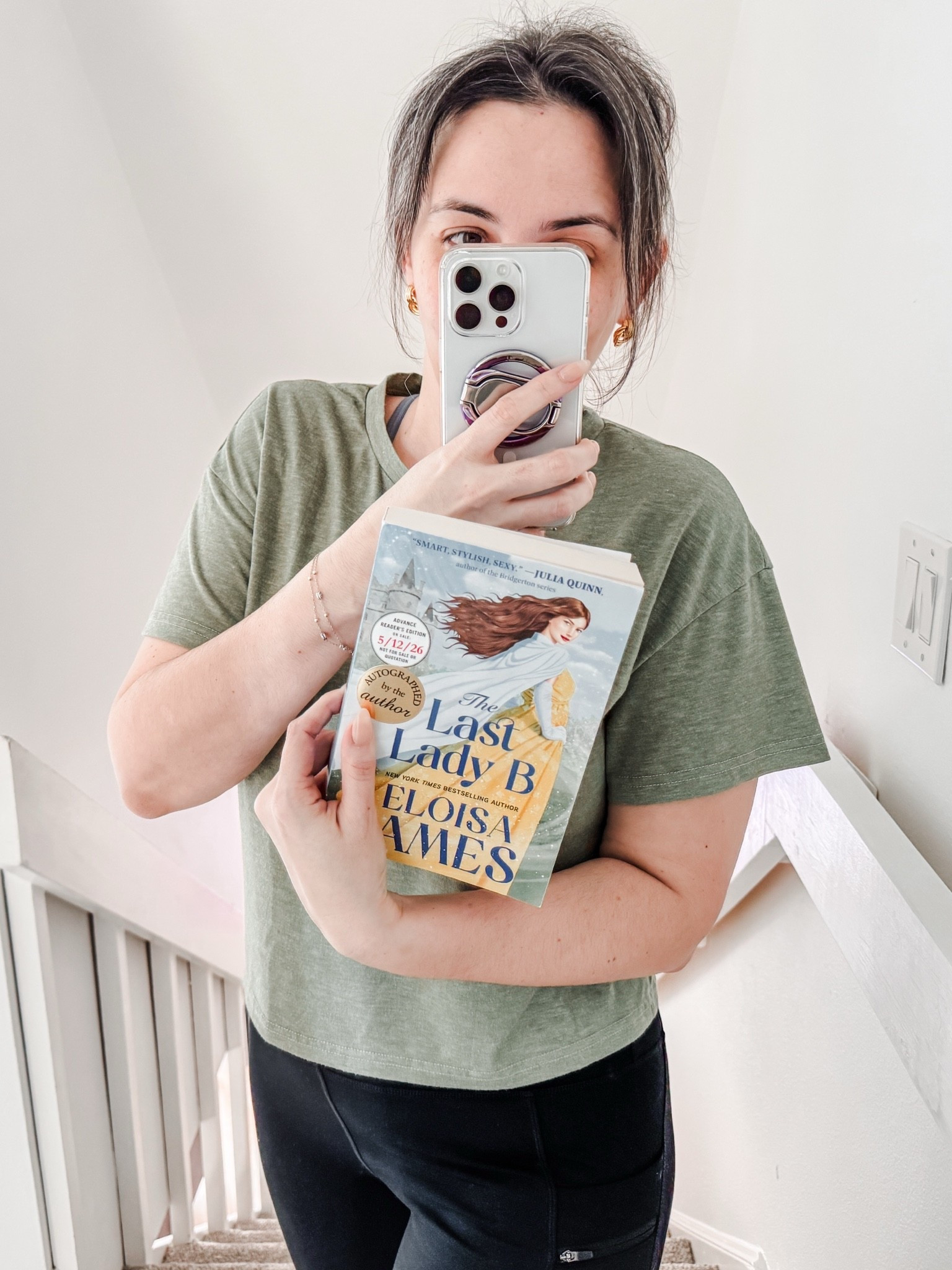 Victorian gothic romance with a castle, a ghost and a grumpy solicitor. 
Wearing L leggings and M top.

#LTKselfcare #LTKdayinmylife #LTKootd