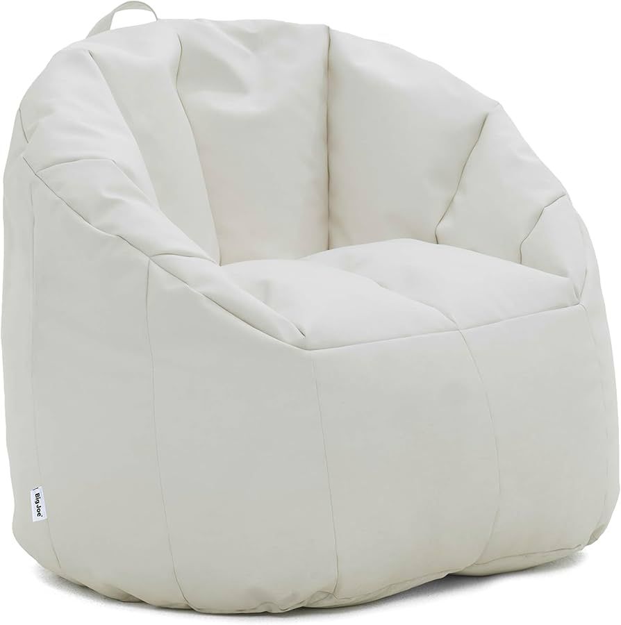 Big Joe Milano Outdoor Beanbag Chair White Marine | Amazon (US)