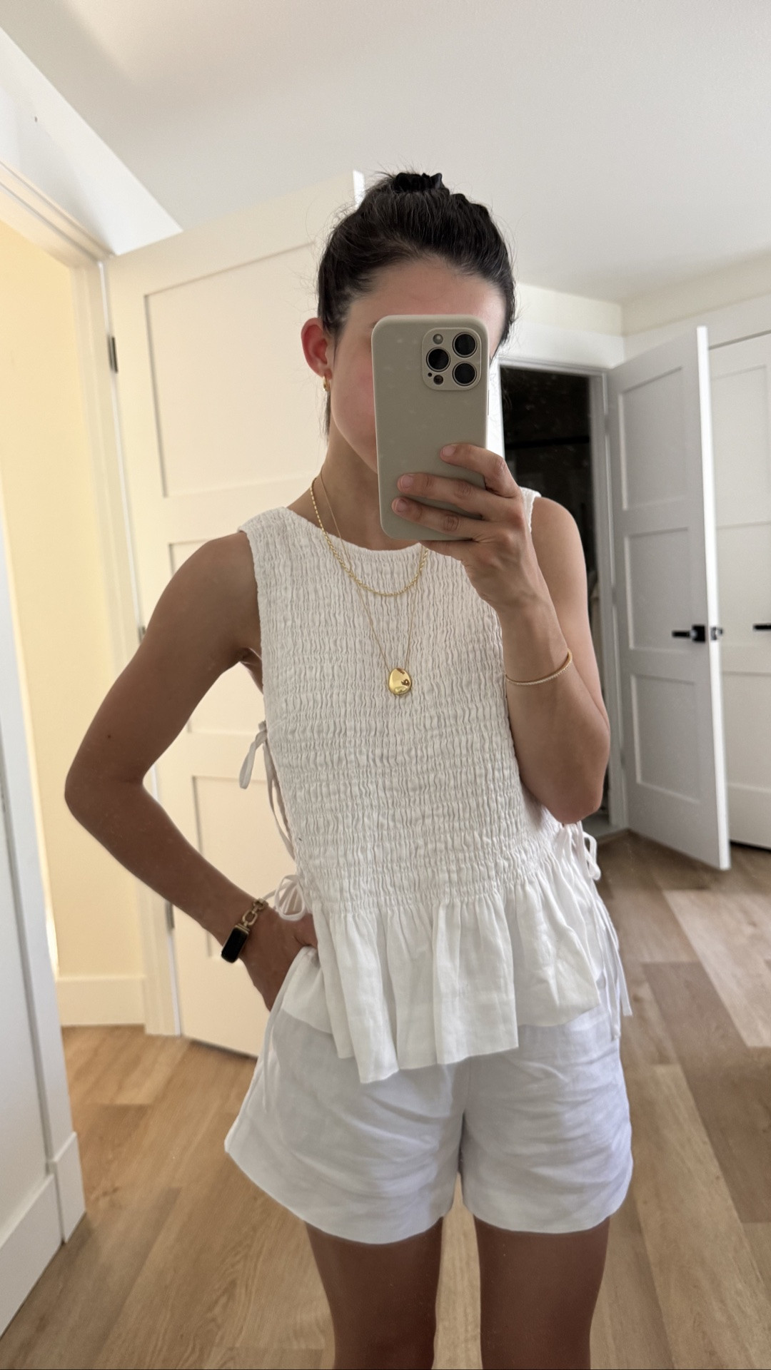 What I’m wearing today! XXS in short and XS in top (could have sized down, runs quite loose)

#LTKootd #LTKPetite