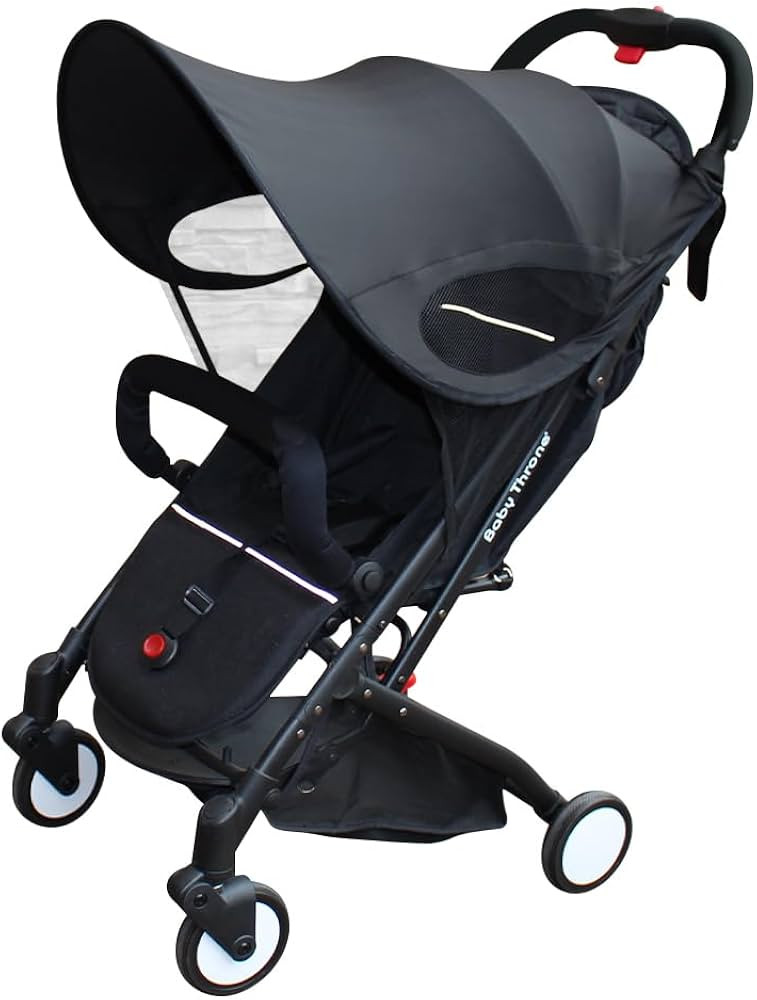 PandaEar Sun Shade for Baby Stroller Car Seats, Universal Strollers Cover Waterproof Toddler Stro... | Amazon (US)