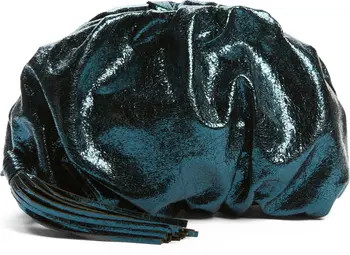 Rebecca Minkoff Ruched Faux Leather Clutch | Nordstrom | Nordstrom