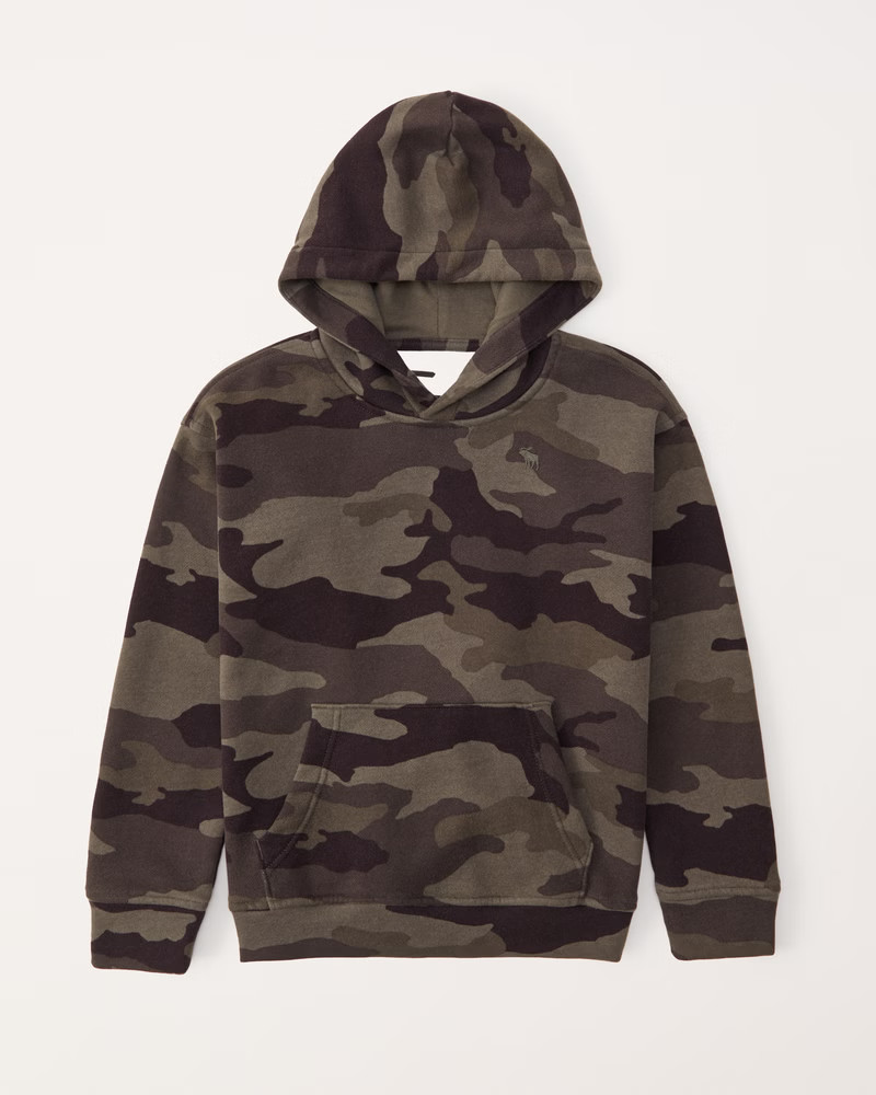 essential icon hoodie | Abercrombie & Fitch (US)