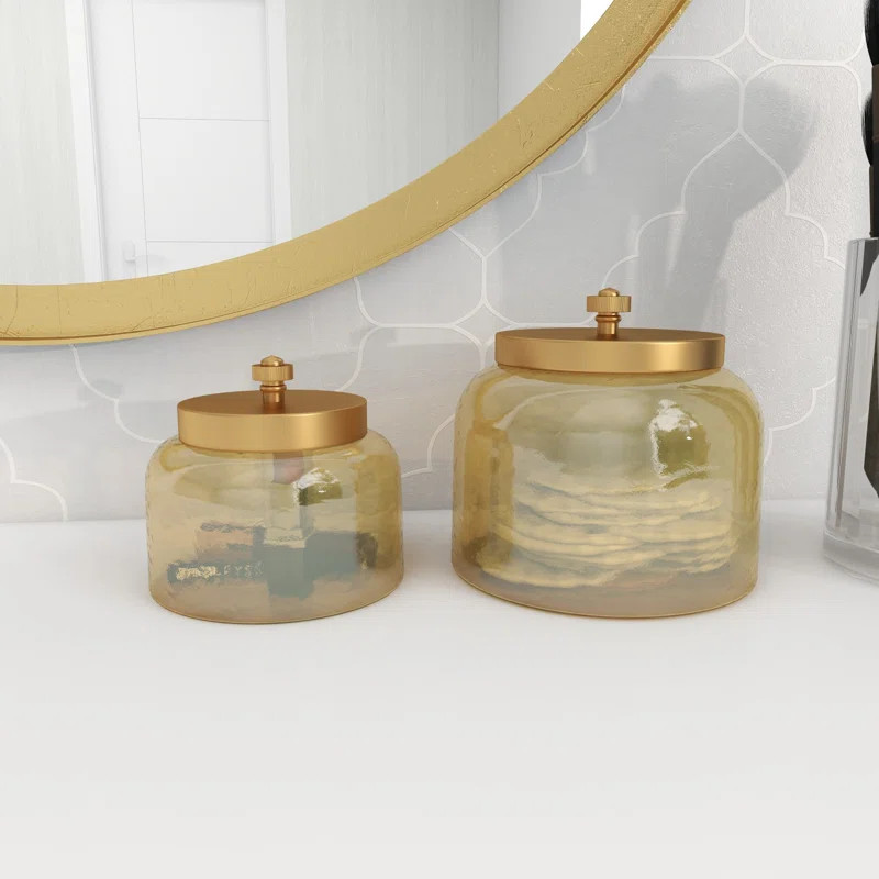 2 Piece Kitchen Canister Set | Wayfair North America