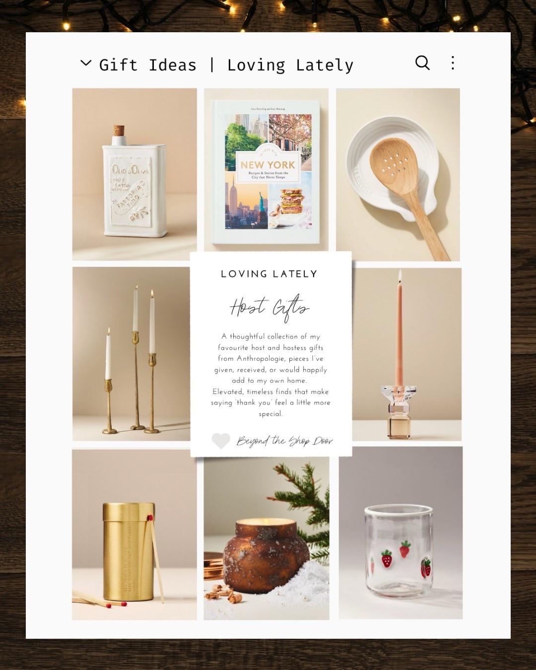Gift Ideas - Host Gift Ideas Under $50

A thoughtful collection of my favourite host and hostess gifts from Anthropologie. Pieces I’ve given, received, or would happily add to my own home. 

Elevated, timeless finds that make saying ‘thank you’ feel a little more special.

#LTKFindsUnder50 #LTKHome #LTKGiftGuide