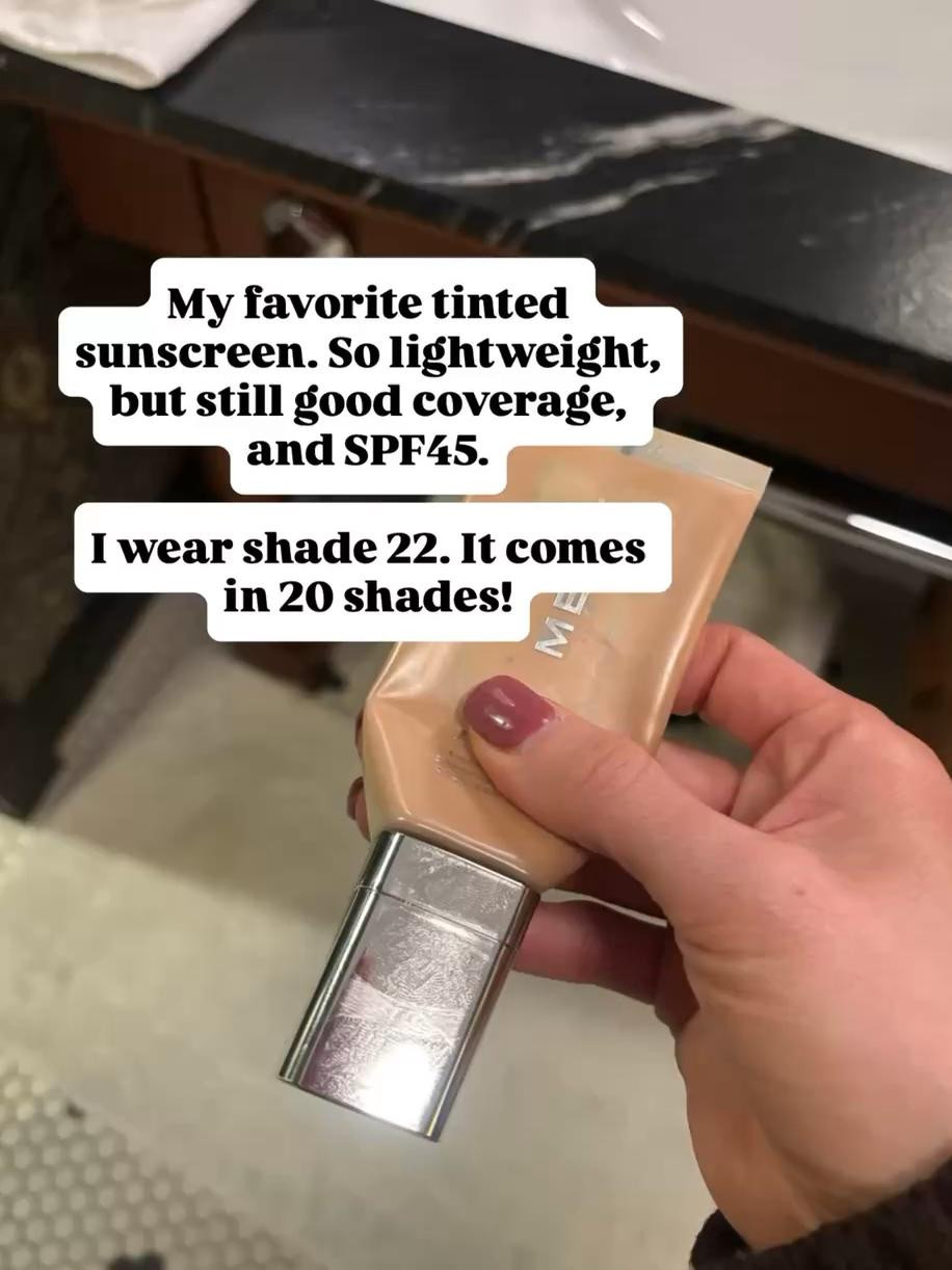 @Merit tinted sunscreen is my go to!

#LTKBeauty