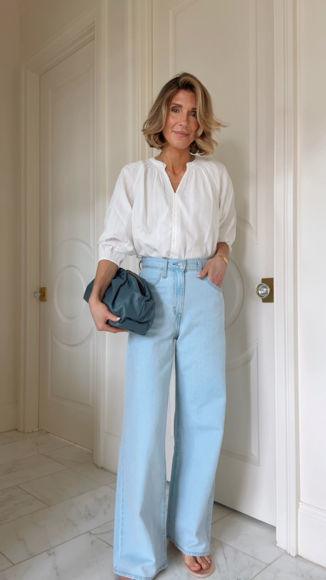 I finally tracked down these VIRAL levi jeans and they are SO good! I’m 5’7 and they fit tts. these are 25% off from 3/19-3/29 with tbe VIP spring sale. @macys #macyspartner