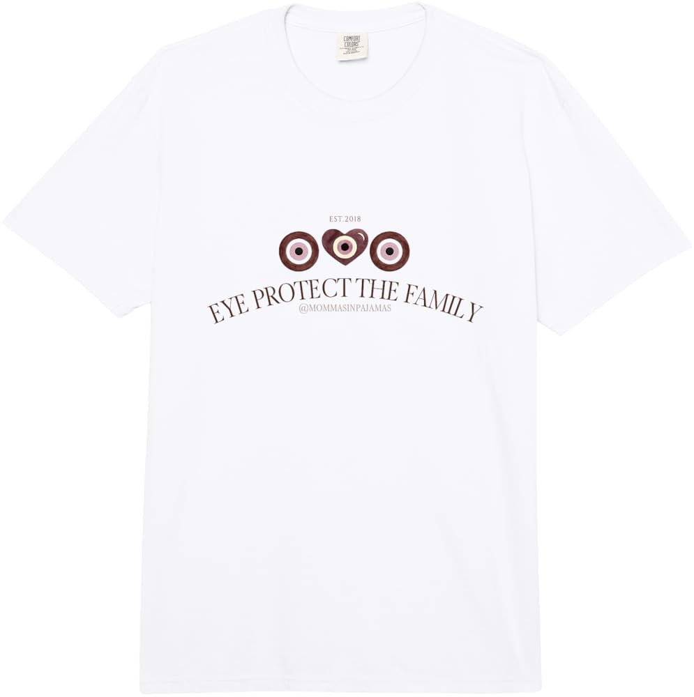 Eye Protect The Family Comfort Colors Adult Heavyweight T-Shirt | Amazon (US)