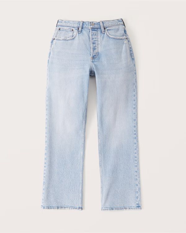 Women's Curve Love Low Rise 90s Baggy Jeans | Women's Bottoms | Abercrombie.com | Abercrombie & Fitch (US)