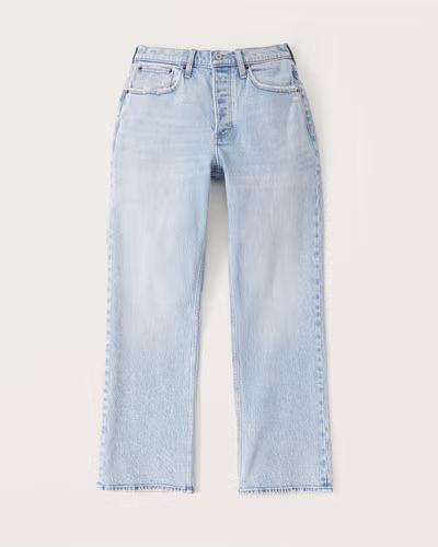 Women's Curve Love Low Rise 90s Baggy Jeans | Women's Bottoms | Abercrombie.com | Abercrombie & Fitch (US)