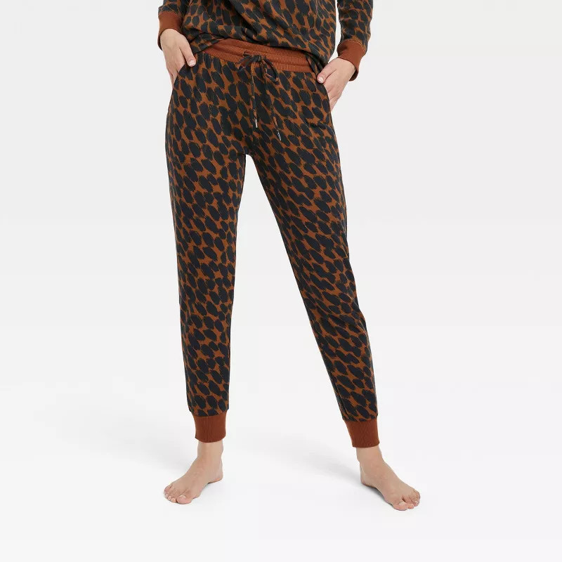 Women's Beautifully Soft Fleece Jogger Pants - Stars Above™ | Target