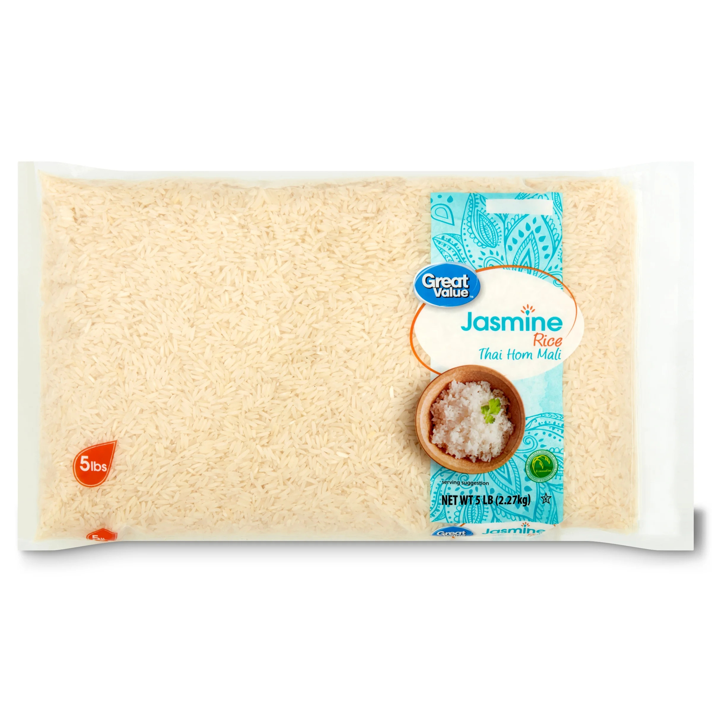 Great Value Jasmine Rice, 5 lb | Walmart (US)