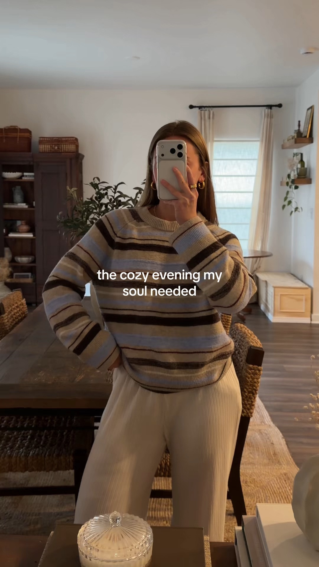 3/20/26 Cozy Evening Wind-Down

Exactly what my soul needed 🤍 A slow, cozy night at home unwinding and resetting for the evening.

Linking my Abercrombie loungewear, my Hatch alarm clock, my Kindle, our Lola blankets, our living room details, and my record player from Amazon. Everything from this cozy night is linked here ✨

#LTKdayinmylife #LTKselfcare #LTKHome