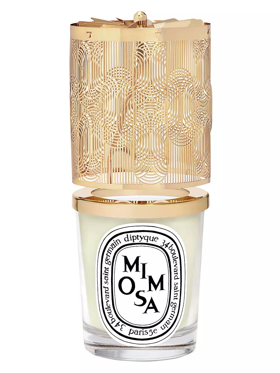 Diptyque Mimosa Candle Lantern Holiday Gift Set | Saks Fifth Avenue