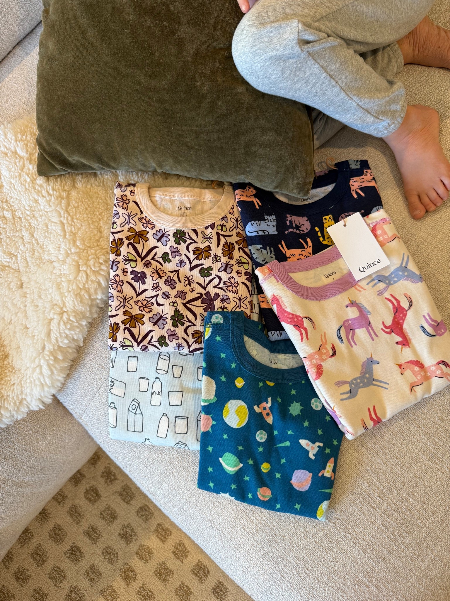 Soft organic cotton pajamas! 