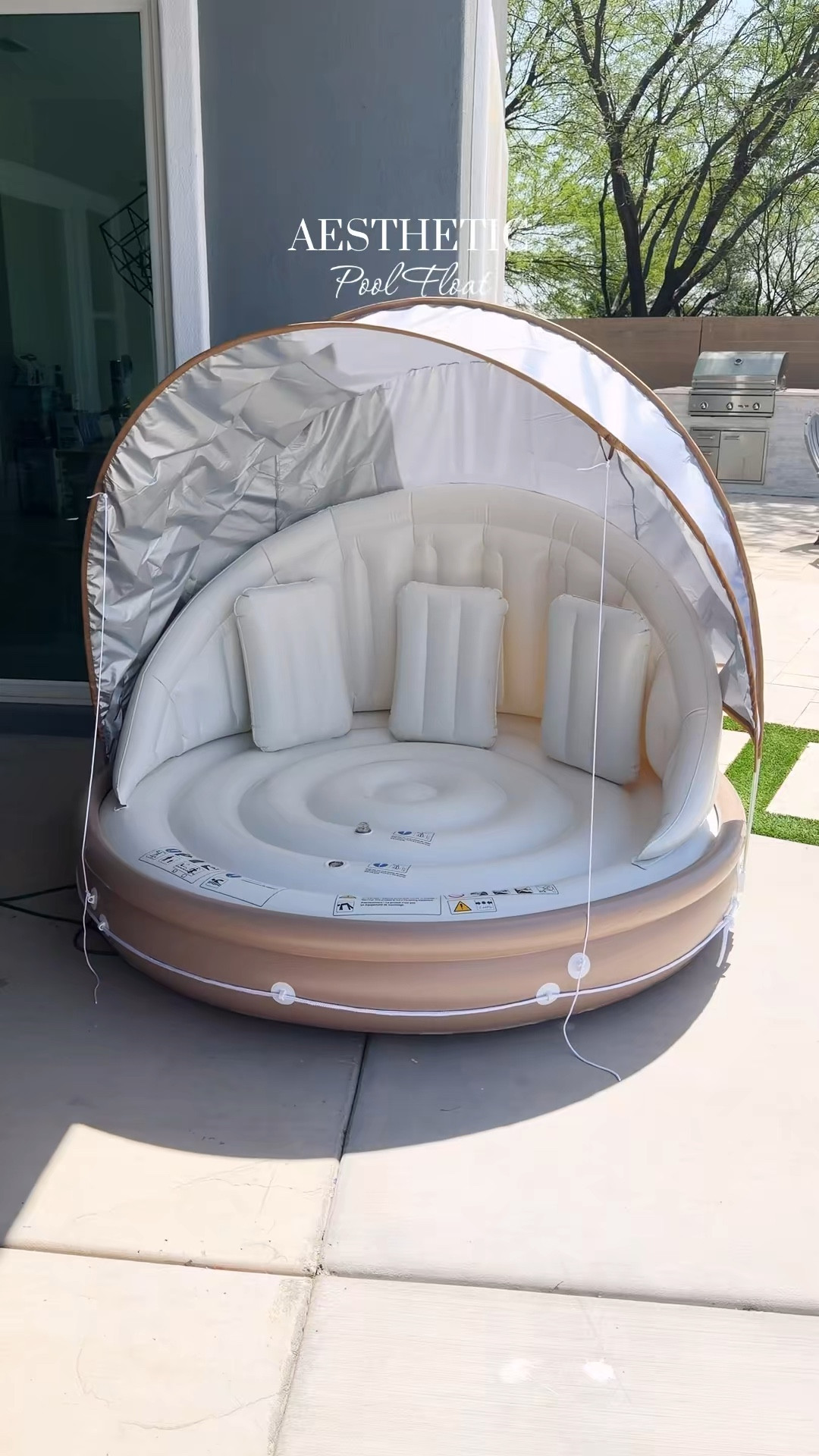 Obsessed with this new pool float! 

#LTKSeasonal #LTKTravel #LTKSwim