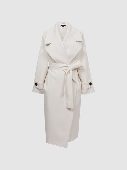 Atelier Wool-Cashmere Blindseam Coat | Reiss UK