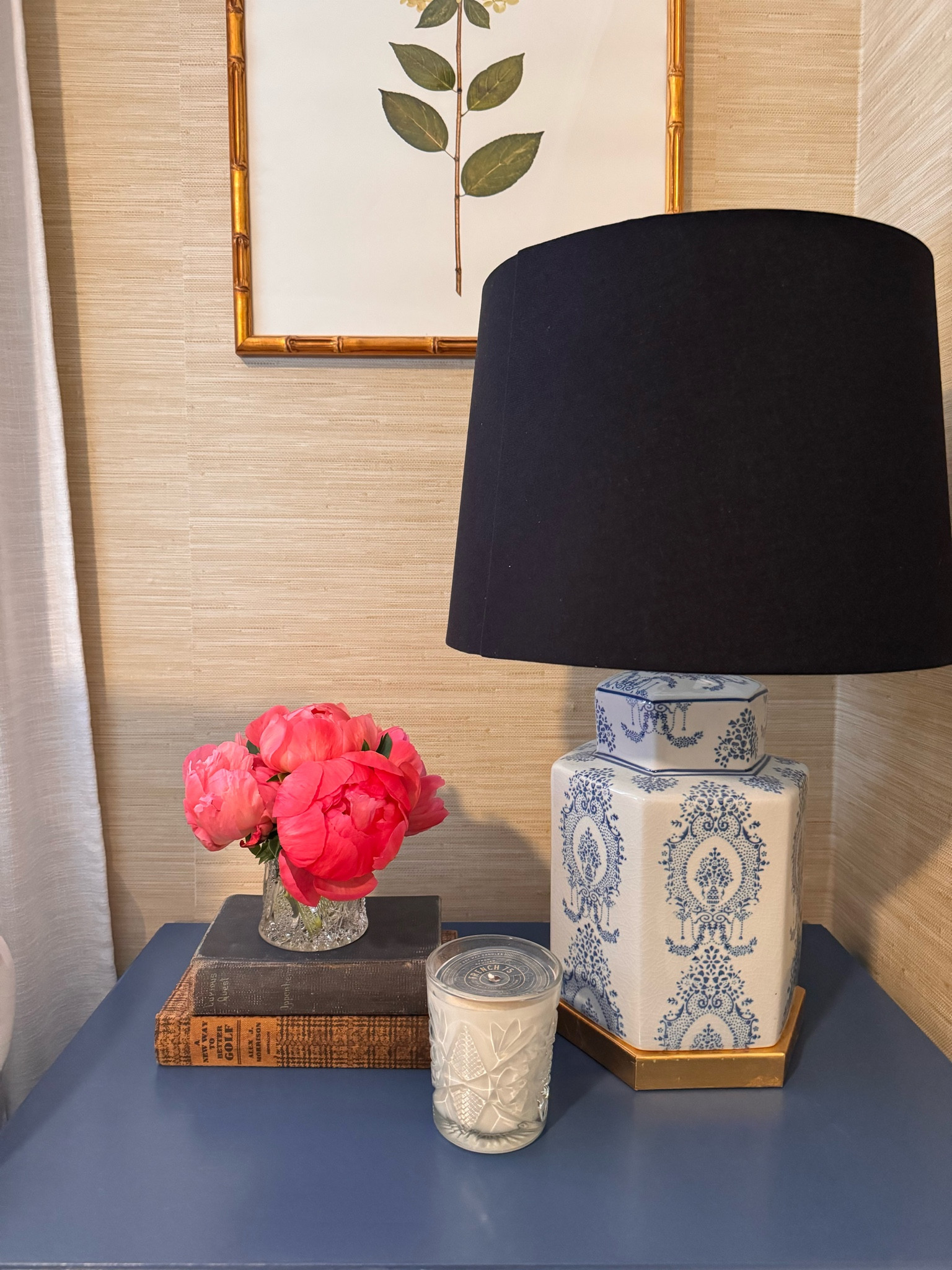 Nightstand
Blue and white
Lamps
Chinoiserie
Artwork


#LTKFindsUnder50 #LTKFindsUnder100 #LTKHome
