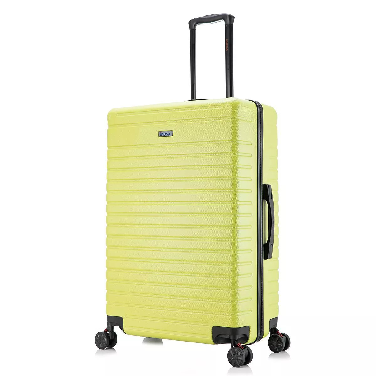InUSA Deep Lightweight Hardside Large Checked Spinner Suitcase | Target