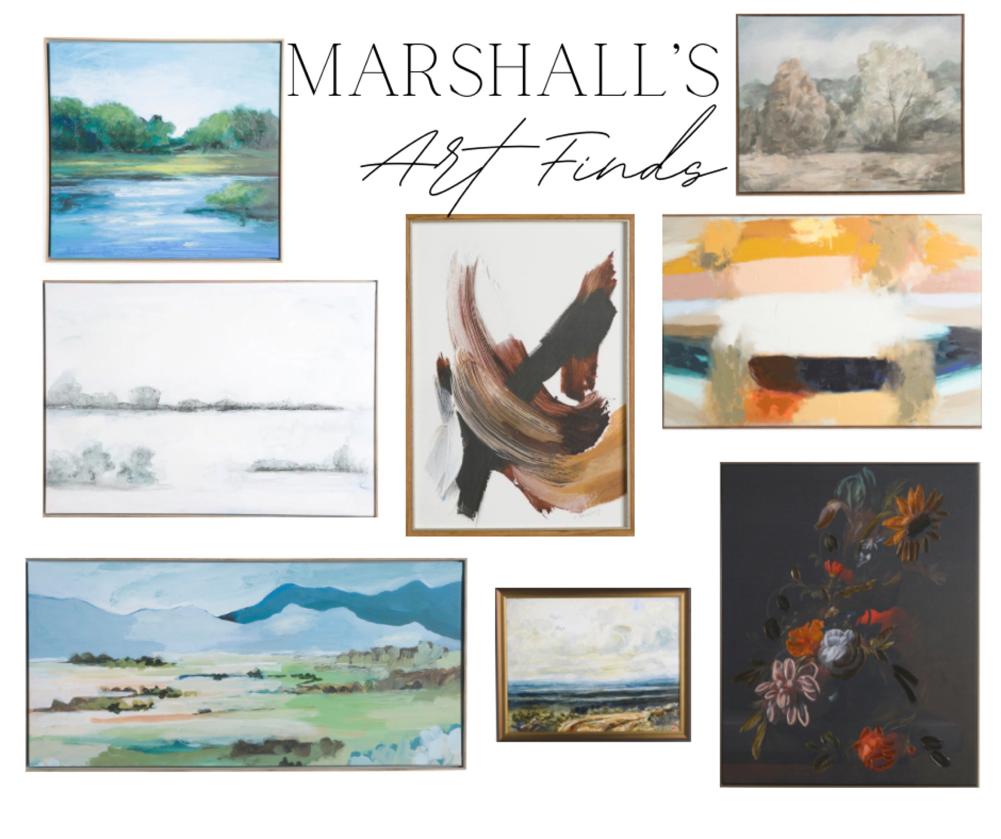 Awesome deals on framed art prints from Marshall’s!



#LTKunder100 #LTKFind #LTKhome