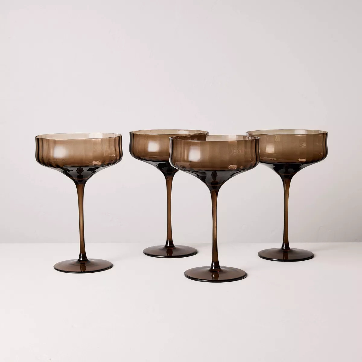 Set of 4 12oz Coupe Glasses - Hearth & Hand™ with Magnolia | Target