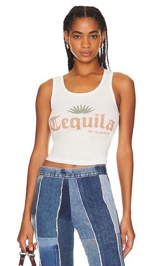 The Laundry Room Tequila Rib Tank in White. - size XL | Revolve Clothing (Global)