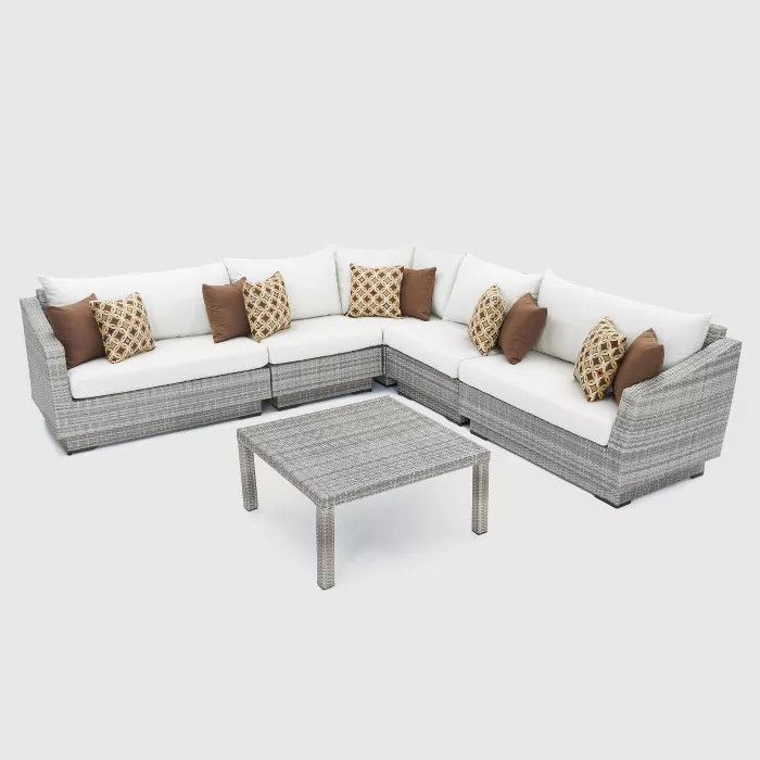 Cannes 6pc Corner Sectional and Conversation Table - RST Brands | Target