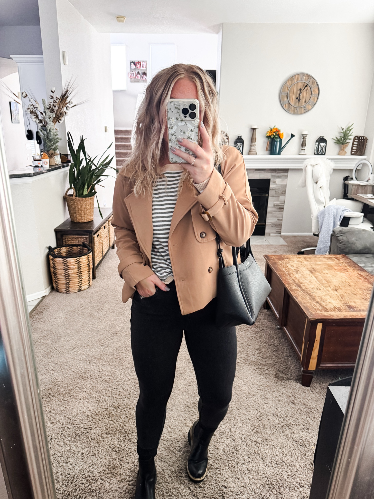 Winter outfit idea from amazon — striped long sleeve top, copped trench jacket, black jeans, black handbag, and Chelsea boots







Winter outfit
Winter fashion
Amazon winter outfits
Trending winter fashion 
 casual winter outfits | winter fashion | size 4-6 | cold weather outfits | winter outfit ideas | layering outfit for the cold| winter fashion 2025 | outfit inspo | outfit ideas | winter outfits amazon  | casual outfit Ideas  | Outfits | Amazon Casual Outfit | Cute casual outfits | Preppy Outfit 

#LTKSaleAlert #LTKootd #LTKFindsUnder50