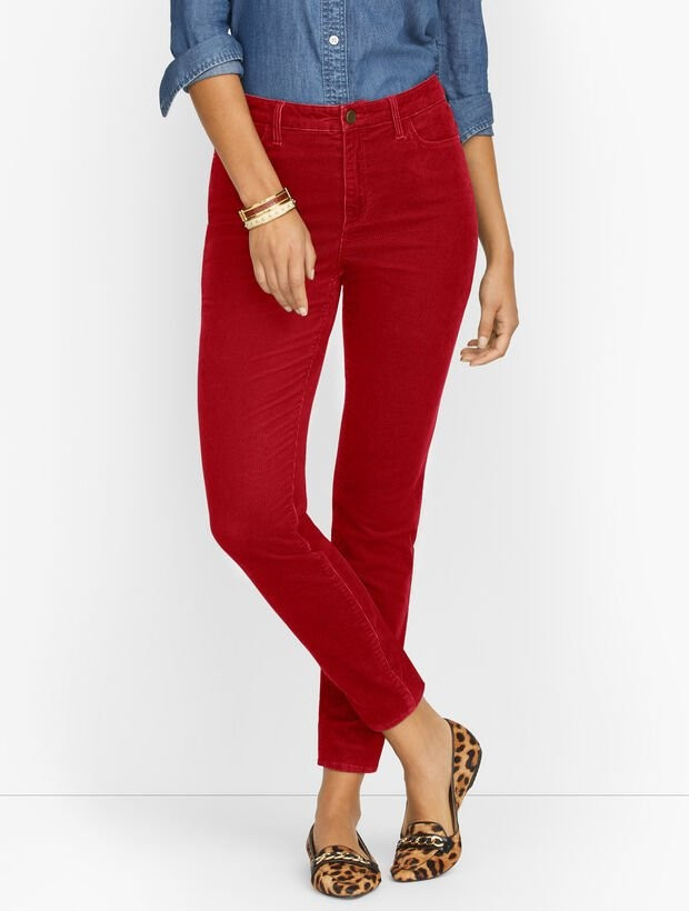 Stretch Corduroy Jeggings | Talbots
