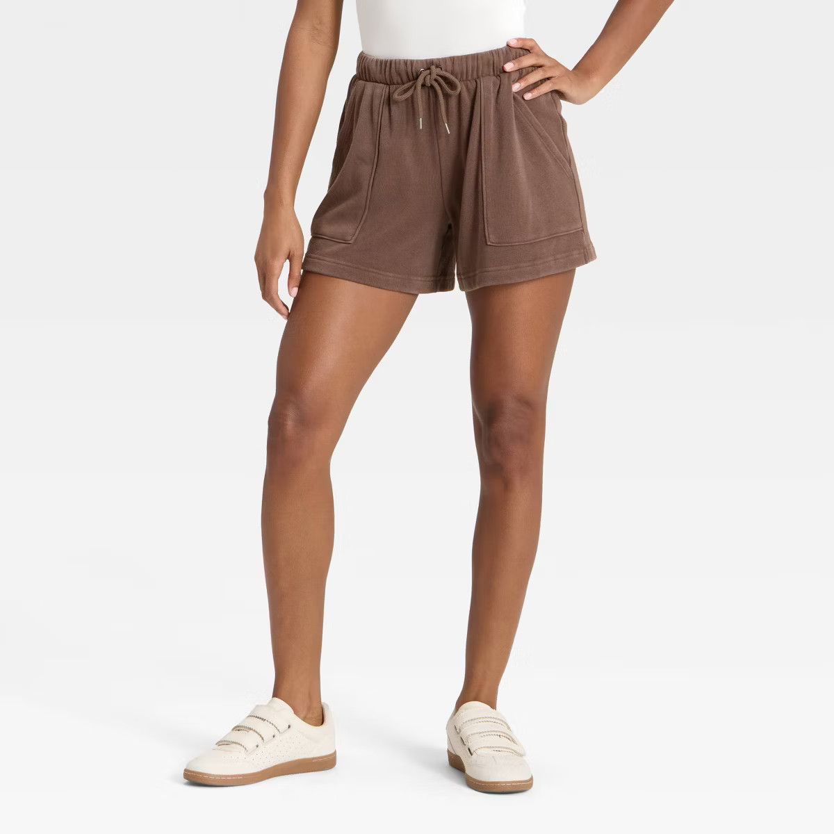 Women's Mid-Thigh Fleece Shorts - Universal Thread™ | Target
