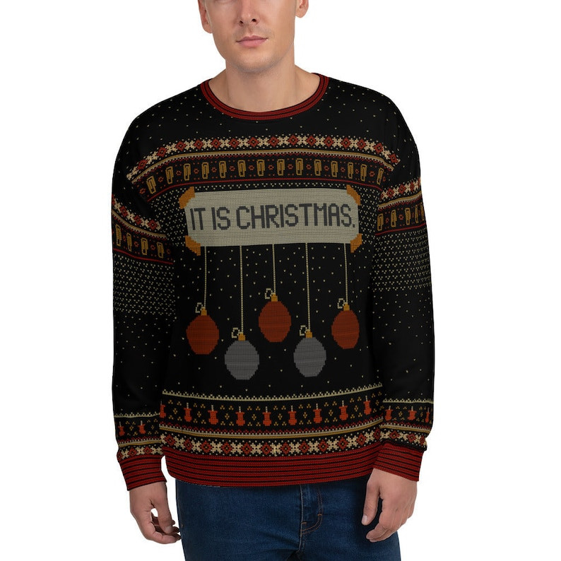 The Office Ugly Sweater I It is Christmas I Michaell Scott Funni Christmas Sweatshirte Gift-chris... | Etsy (US)