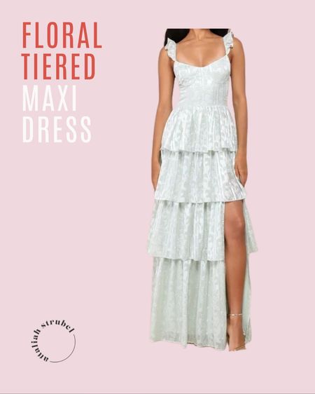How stunning is this tiered dress from Lulus! 😍 The perfect dress for your next special occasion! Sharing a few other favorite formal dresses!

#LTKStyleTip #LTKFindsUnder100 #LTKWedding