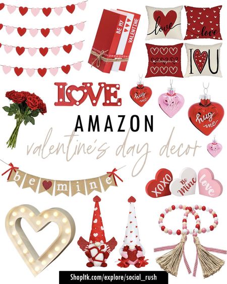 Amazon Valentine’s Day Decor, V Day Decor, Valentine’s Day Home Finds, Red & Pink Decor, Heart Decor, Love Decor, Amazon Home Finds, Holiday Decor

#LTKhome #LTKSeasonal