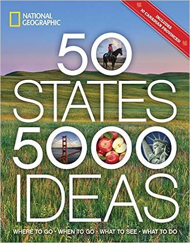 50 States, 5,000 Ideas: Where to Go, When to Go, What to See, What to Do     Paperback – Illust... | Amazon (US)