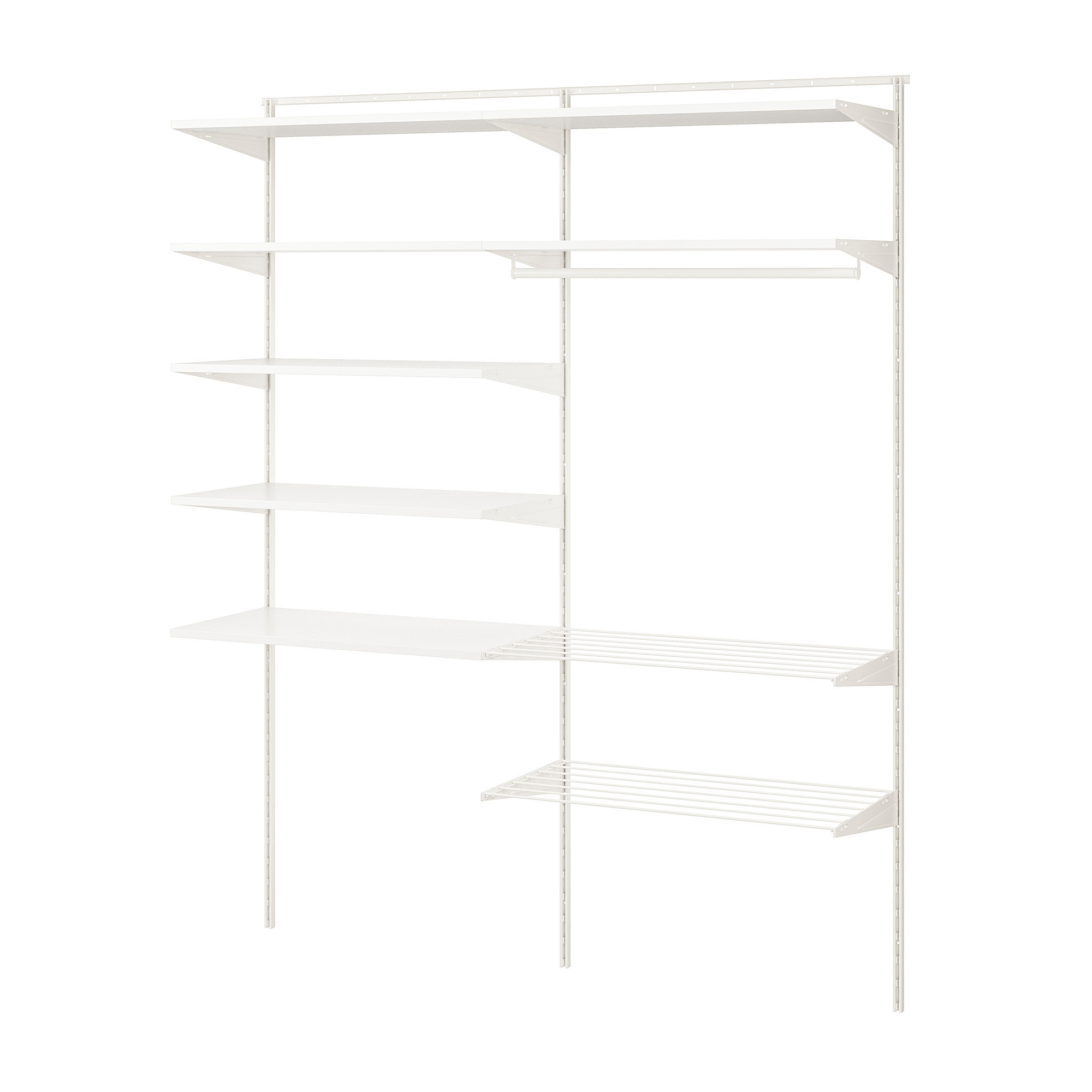 BOAXEL Laundry combination, white, 64 7/8x15 3/4x79 " | IKEA US