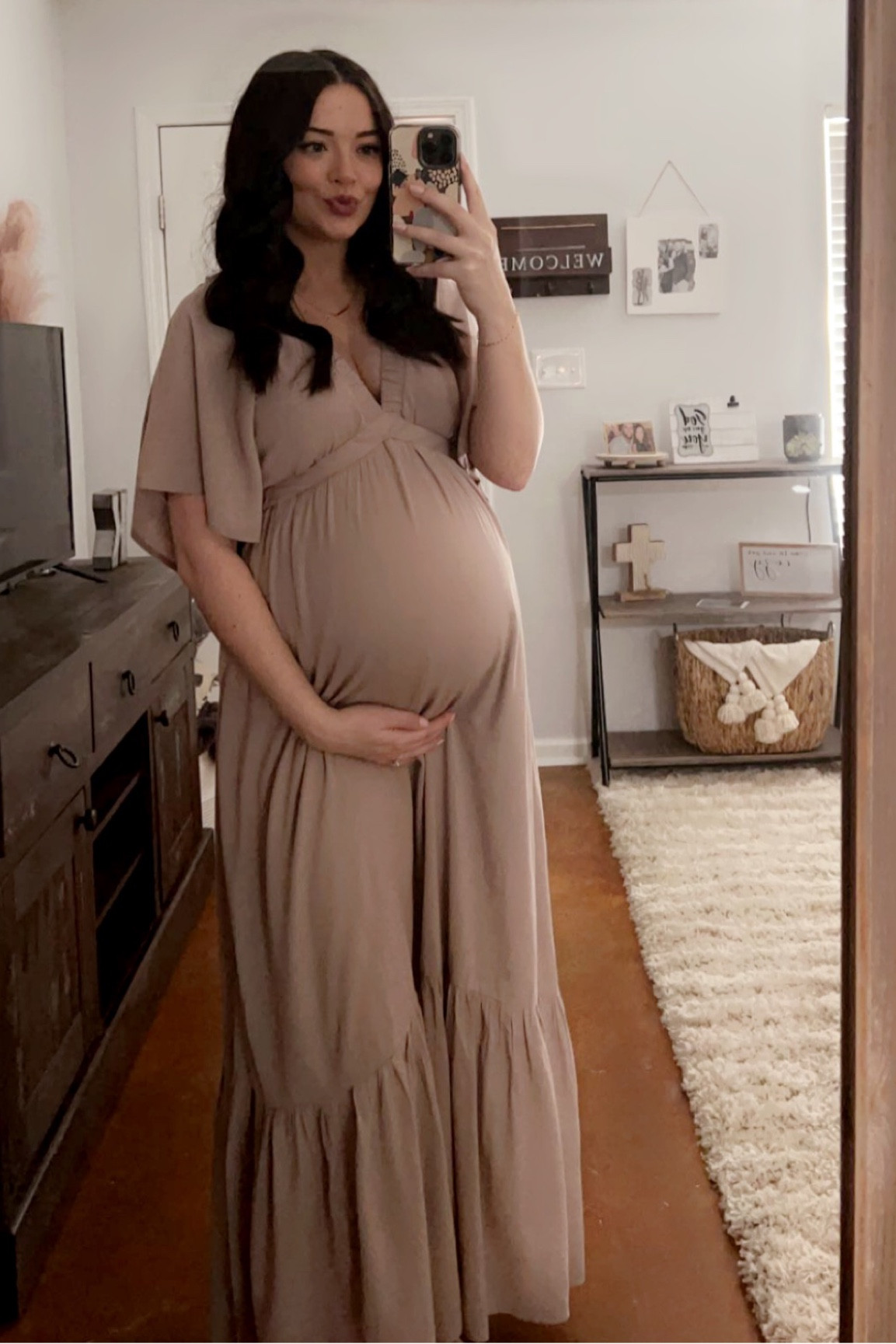 Maternity Baby Shower Dress! 💙💗

#LTKbaby