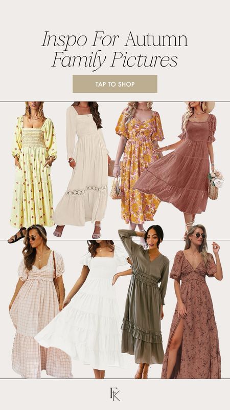 Fall family photos inspo 🤎🍂 Amazon has the prettiest dresses that are perfect for fall photos! I get asked all the time on dress options! Love love all of these and they come in multiple color options/prints to choose from!

Fall family photos, dress inspo, family photo shoot ideas, Amazon dresses, Amazon favorites, fall dresses 

#LTKwedding #LTKSeasonal #LTKfindsunder100